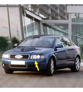 Audi A4 2001-2004 Ön Tampon Far Yıkama Kapağı Sol 8E0955275D