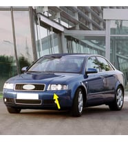 Audi A4 2001-2004 Ön Tampon Far Yıkama Kapağı Sol 8E0955275D