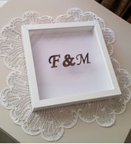 25x25 cm Verda Fotoğrafsız Anı Çerçevesi--Derin Çerçeve-Hediyelik Kişiselleştirilmiş Çerçeve