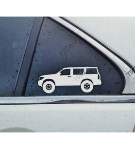 Pathfinder R51 Kelebek Cam Oto Sticker 2 Adet
