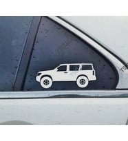 Pathfinder R51 Kelebek Cam Oto Sticker 2 Adet