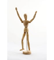 Eskiz Manken Ahşap 30 Cm