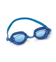 Bestway Hydro-Swim Okyanus Dalgası Yüzücü Gözlüğü Mavi Siyah Pembe (Mavi)