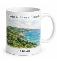 Marmaraereğlisi Doğa Manzarası Tekirdağ Hatırası Kahve Kupası Hediye Bardak