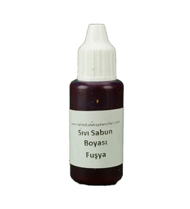 Sıvı Sabun Boyası Sıvı 10 GR  Fuşya