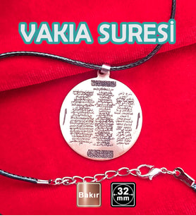 Miss TBee 🙏Vakıa Suresi Saf Bakır Kolye (11)