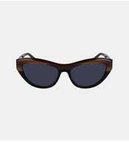 Salvatore Ferragamo SF1103S-217 55 Kadın Güneş Gözlüğü (Kahverengi)