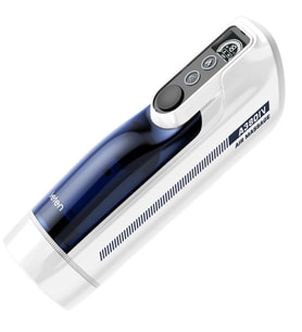 LilituShop USB Şarjlı Sesli Isıtmalı İleri Geri Hareketli Titreşimli Emme Vakum Ayarlı Masturbatör