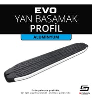 Evo Aluminyum Yan Basamak Profil 183 Cm Etekli 36lık