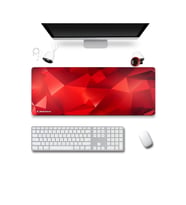 SonicTouch UltraGrand Kızıl Prizma Gamer Oyuncu Xxl Kırmızı Klavye Mouse Pad 40x90Cm