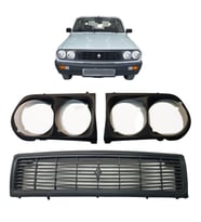 RENAULT 12 TOROS FAR ÇERÇEVELERİ + ÖN PANJUR SET HALİNDE 3 PARÇA