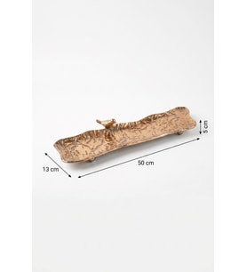 DEKORATİF METAL TEPSİ KÜÇÜK