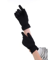 Unisex Parmakları Kapalı Polar Eldiven (Karışık)