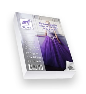 Rovi Dream Satin Fotoğraf Kağıdı 240gsm 50yp 13x18 (Karışık)