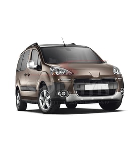 Peugeot Partner Tepee Abs Krom Ayna Kapağı 2 Prç 2012-2018