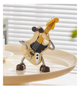 Gitar Tasarımlı Hareketli Müzik Kutusu