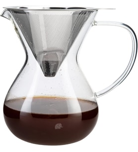 Jumbo, Glory Cam Kahve Demleme Çelik Süzgeçli 850 Ml, Tek Ebat, Çok Renkli