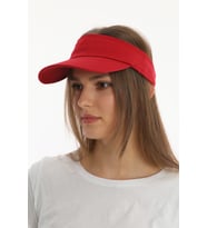 Uv Koruyuculu Unisex Siperlikli Tenisci Şapka (Kırmızı)