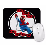Spidey What Comes Around Lyric Featuring Spiderman Mouse Pad