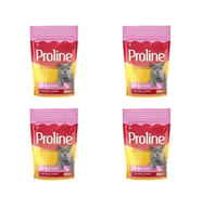 Pro Line Renkli Taneli Tavuklu Yetişkin Kedi Maması 400 Gr X 4 Adet (Kahverengi)