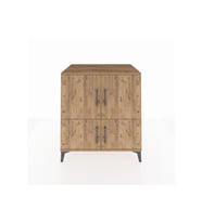 Kronos Şifonyer 3 Raflı 4 Kapaklı 88x59x96 Çam-Çam