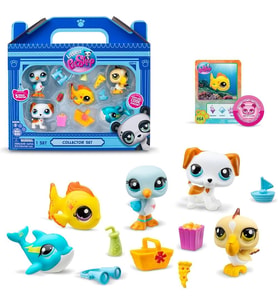 Littlest Pet Shop S1 5'li Paket - Lisanslı Miniş Figür Seti