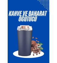 Yeni Nesil Kahve ve Baharat Öğütücü Paslanmaz Çelik Kahve Değirmeni