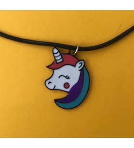 Unicorn Tek Boynuzlu At Kolye Unisex İpli Kolye PYTKKOLY32