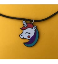 Unicorn Tek Boynuzlu At Kolye Unisex İpli Kolye PYTKKOLY32