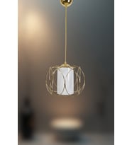 Luxon Sarkıt Avize – 4 Farklı Renk Seçenekli Modern Tasarım Avize (Gold)