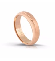 317L Çelik Lovering erkek alyans yüzük Lv425 (Rose)