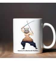 Demon Slayer Kimetsu No Yaiba Inosuke Hasibira Tasarımlı Kupa Bardak