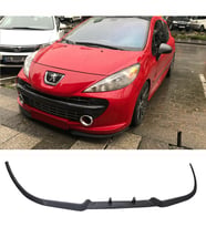 Peugeot 207 Ön Lip Mat Siyah  Ön Tampon Lip