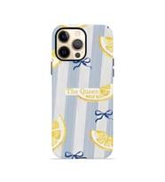 iPhone 12 Pro Max Vorian Çift Katmanlı MagSafe Kılıf Queen Lemon Bow