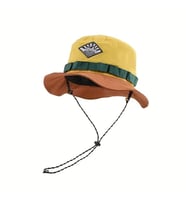 Valkyrie Katlanabilir Bucket Şapka Unisex – Ayarlanabilir İpli Yazlık Outdoor Şapka Hafif Nefes Alabilir Kamp Balıkçı Şapkası Sarı
