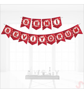 Seni Seviyorum Karton Banner, 190 cm