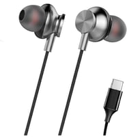 H341 Type-C Stereo Kulak İçi Kablolu Kulaklık Siyah