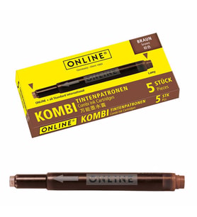 Online 17057/12 Combi cartridge Brown