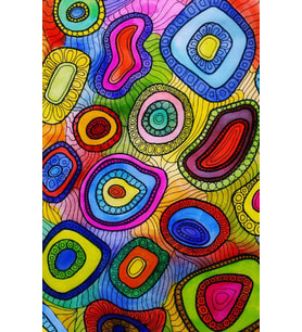 Nova 1000 Parça Renkli Kabarcıklar Puzzle - 41016