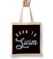 Swim Swimming Athlete Coach Instructor Swimmer Water Sports Bez Çanta Uzun Saplı