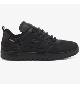 Lacoste Mens T-Clip Winter Cordura 224 2 SMA Sneaker Günlük Spor Ayakkabı Siyah