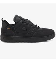 Lacoste Mens T-Clip Winter Cordura 224 2 SMA Sneaker Günlük Spor Ayakkabı Siyah