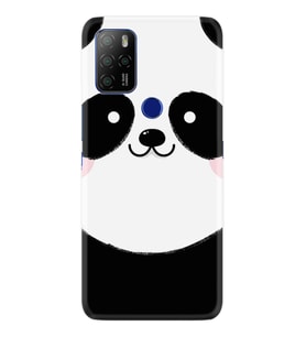 Omix X300 X500 X400 X600 X700 Kılıf Desemli Silikon Sevimli Panda 1794