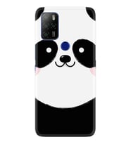 Omix X300 X500 X400 X600 X700 Kılıf Desemli Silikon Sevimli Panda 1794