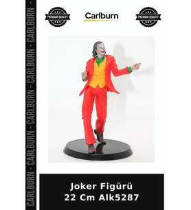 Özel Üretim Dekoratif Figür Hediye Aksesuar Joker Figürü 22 Cm Alk5287