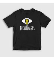 Presmono Unisex Çocuk Siyah Logo V2 Little Nightmares T-Shirt 160448tt