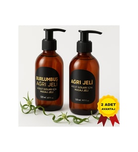 Burlumbuş Otu Vücut Masaj Jeli 120 ml 2'li Set