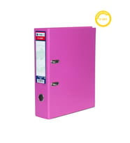 Classic Geniş Plastik Klasör 25'li Koli Pembe Ofis Büro Klasörü