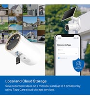 TP-LINK 8MP Bullet 3.1MM Wıfı Kablosuz Güneş Enerjili IP Kamera Tapo C460 KIT