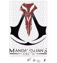 Star Wars Mandalorian Creed Puzzle 240 Parça Yapboz